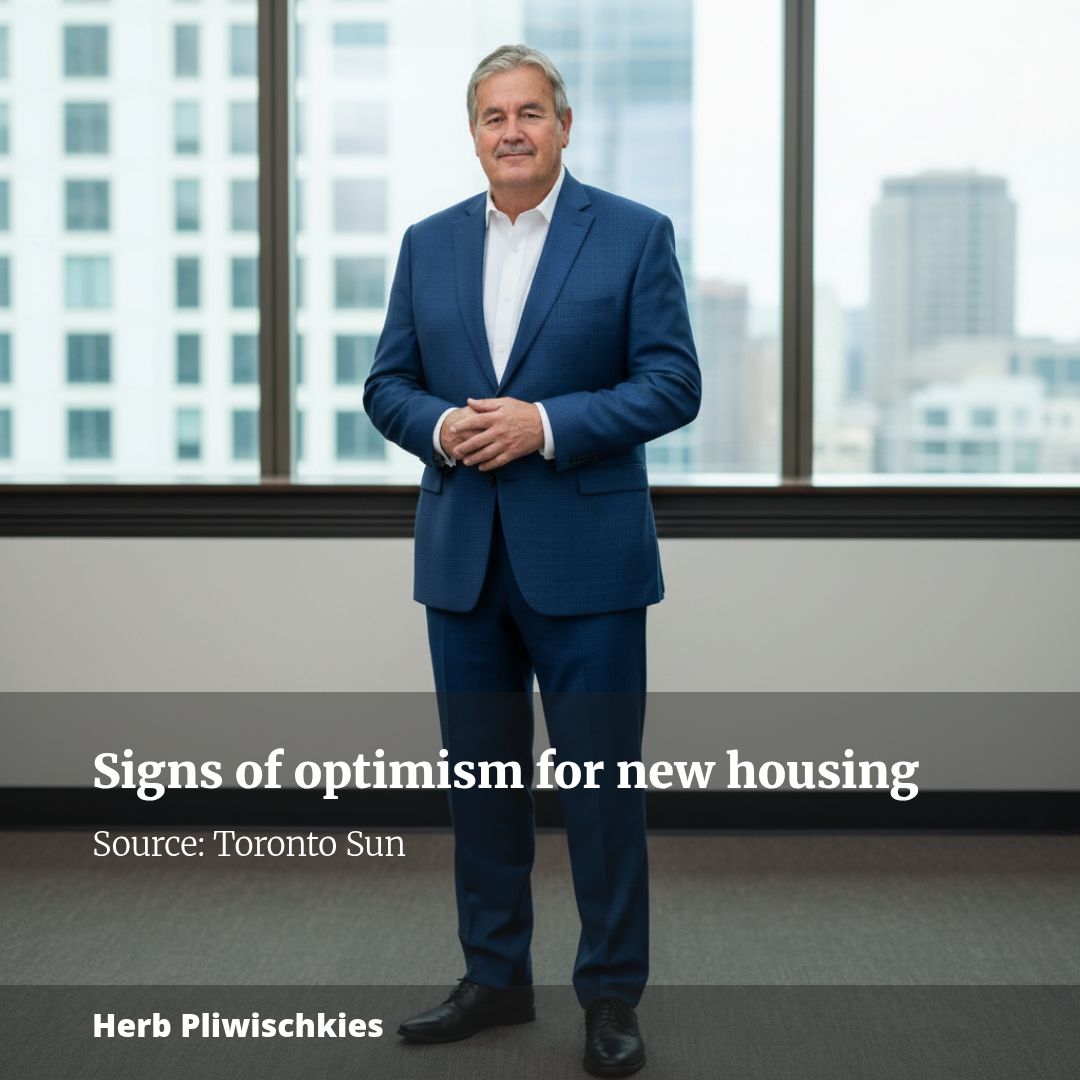 Signs of optimism for new housing
