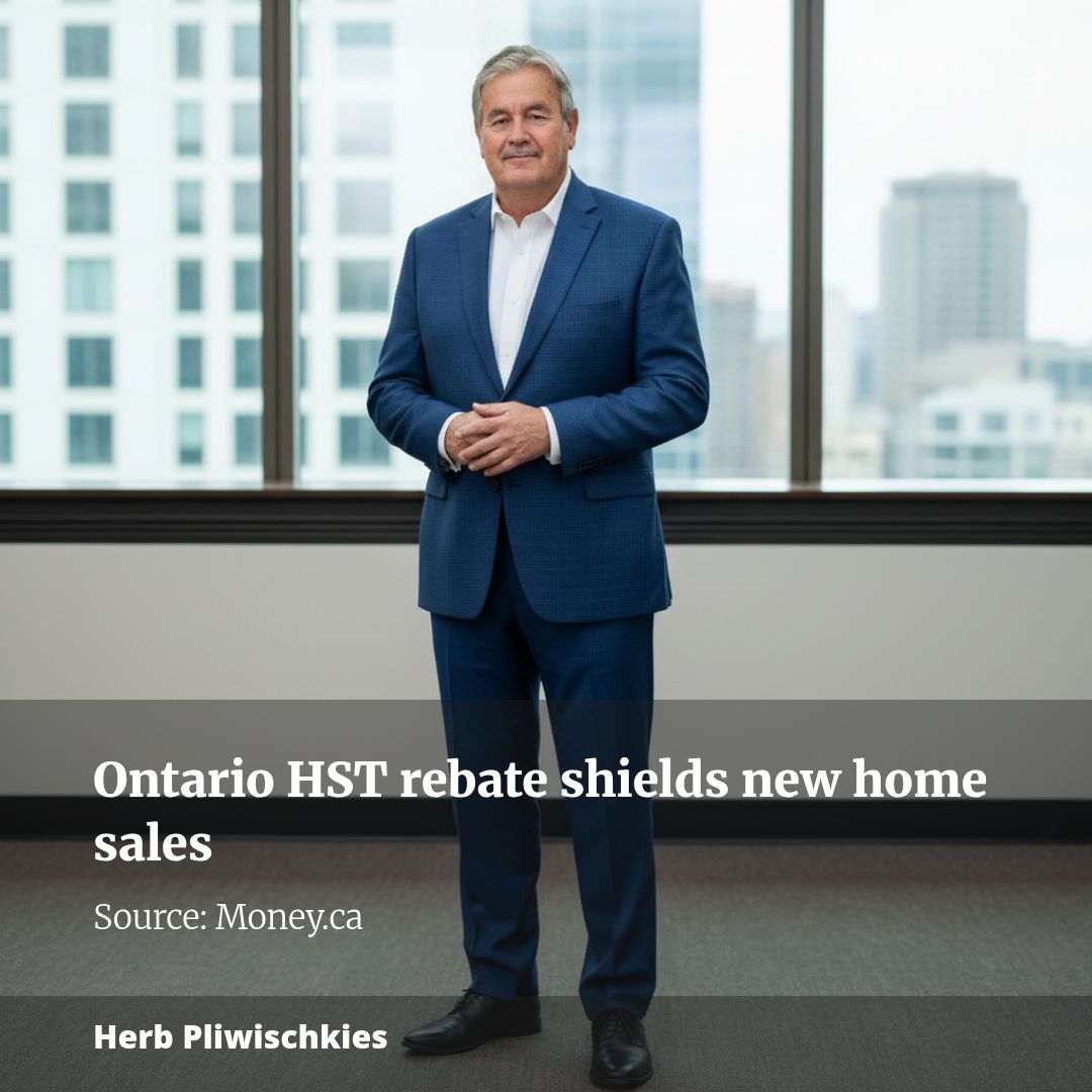 Ontario HST rebate shields new home sales